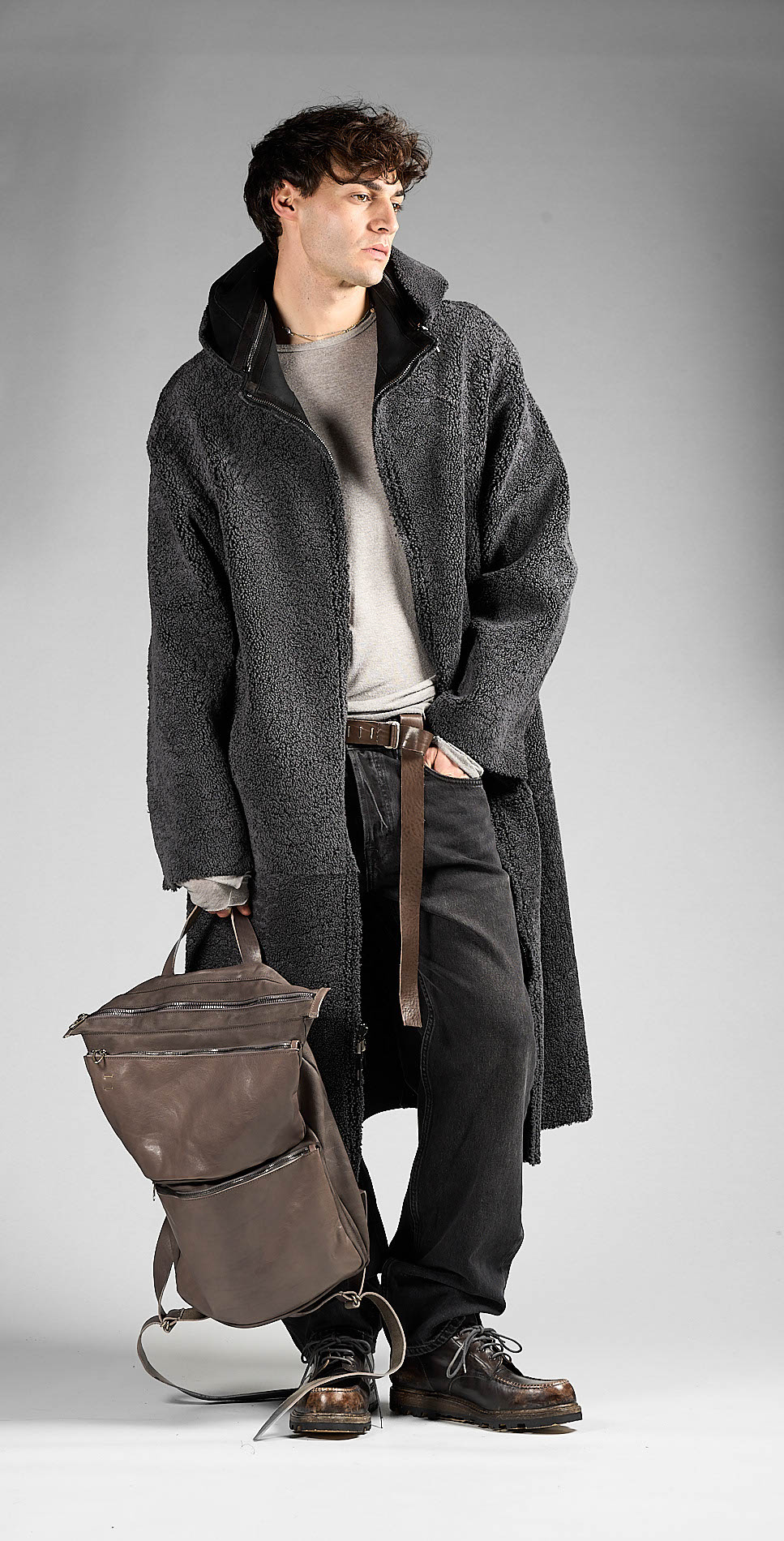 daniele basta leather and silver bags - WEARING